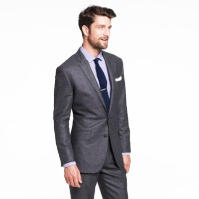 Ludlow suit jacket in nailhead Italian wool