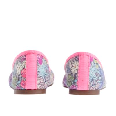 Girls' Liberty classic ballet flats in Tresco floral
