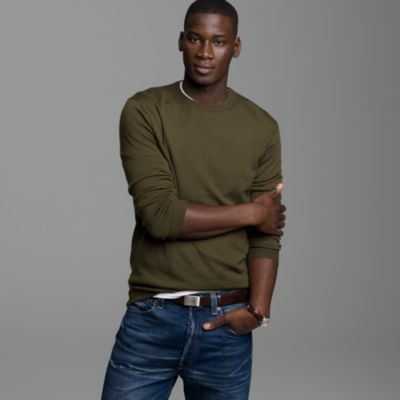 Merino crewneck sweater