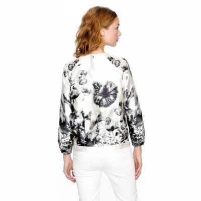 Collection silk popover in photo floral