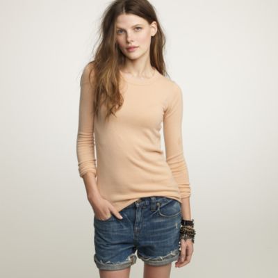 Cashmere crewneck tee
