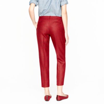 Collection caf&eacute; capri in houndstooth