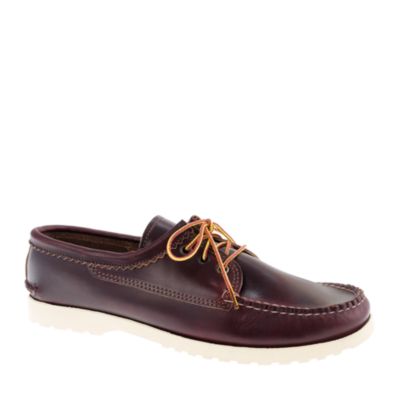 Men's Quoddy&reg; for J.Crew Chromexcel bluchers in burgundy