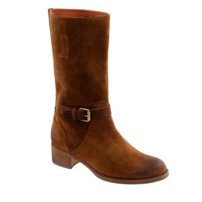Ryder suede buckle boots