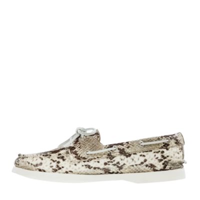 Sperry Top-Sider&reg; Authentic Original 2-Eye Boat Shoe in Embossed Snake Print
