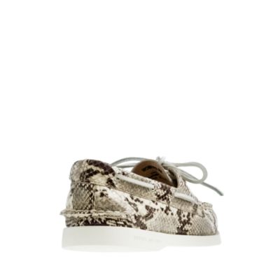 Sperry Top-Sider&reg; Authentic Original 2-Eye Boat Shoe in Embossed Snake Print