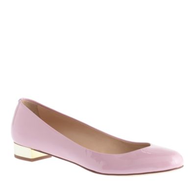 Janey patent flats