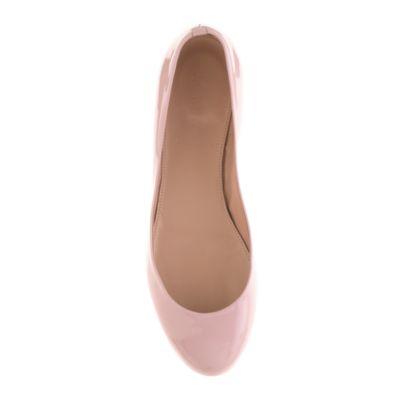 Janey patent flats