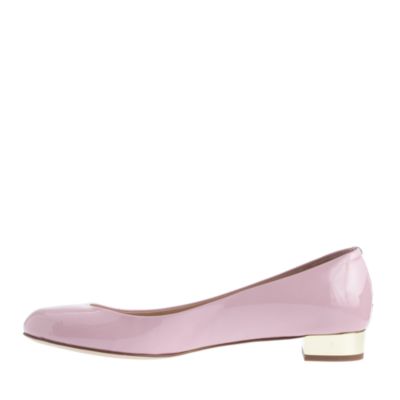 Janey patent flats