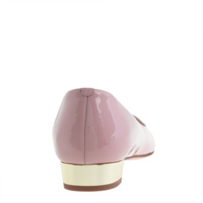 Janey patent flats