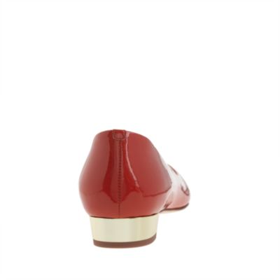 Janey patent flats