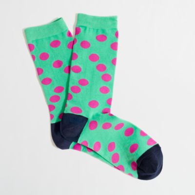 Factory polka-dot socks