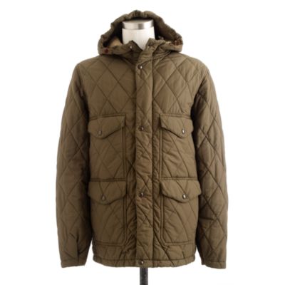 Quilted hooded Langham jacket