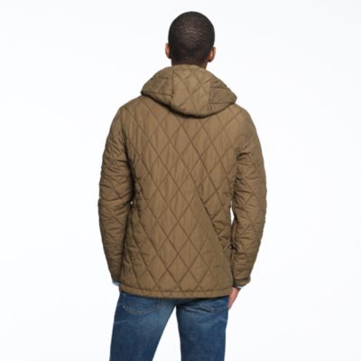 Quilted hooded Langham jacket