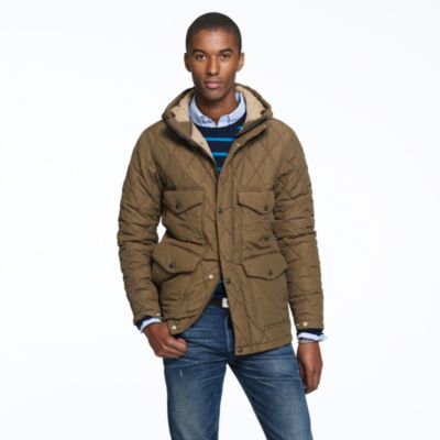 Quilted hooded Langham jacket