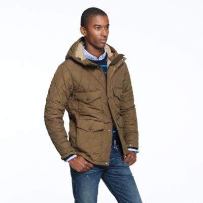 Quilted hooded Langham jacket