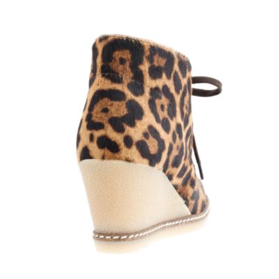 Collection MacAlister calf hair wedge boots