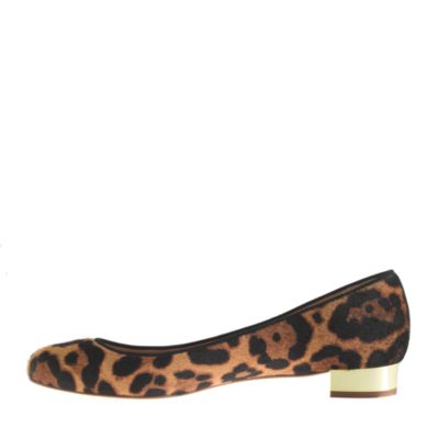 Collection Janey calf hair flats