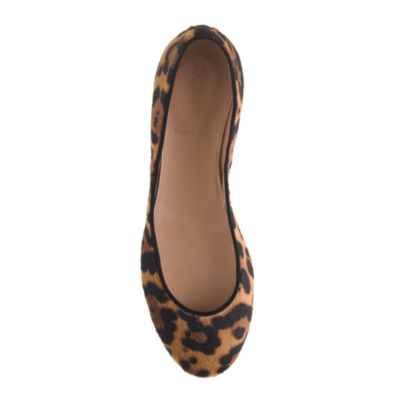 Collection Janey calf hair flats