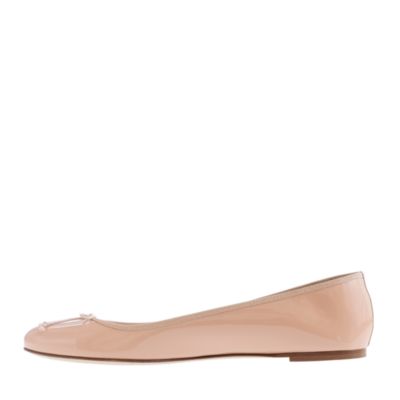 Classic patent ballet flats