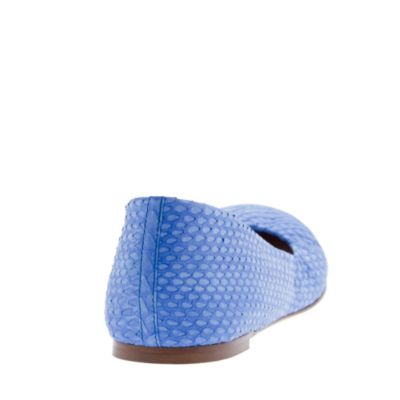 Cece snakeskin ballet flats