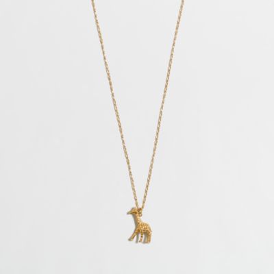 Factory enamel critter charm necklace