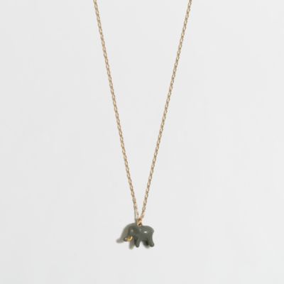 Factory enamel critter charm necklace