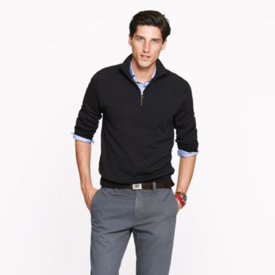 Merino half-zip sweater