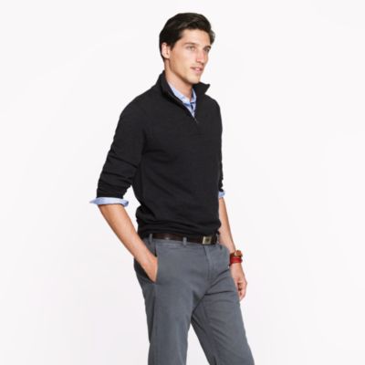 Merino half-zip sweater