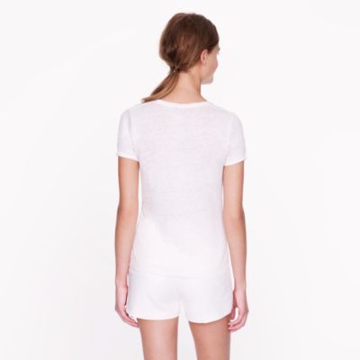 Peony tee