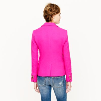 Collection crepe shawl blazer