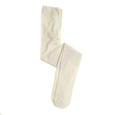 Girls' solid tights