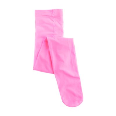 Girls' solid tights