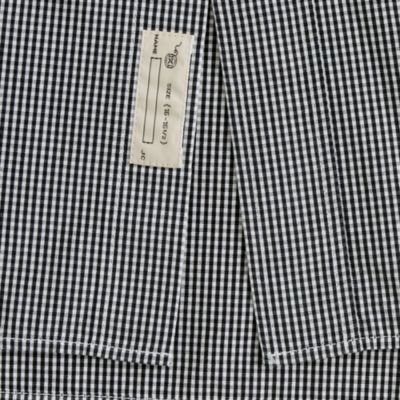 Secret Wash shirt in mini-gingham