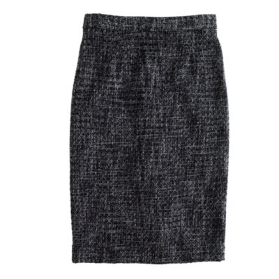 Pencil skirt in pepper tweed