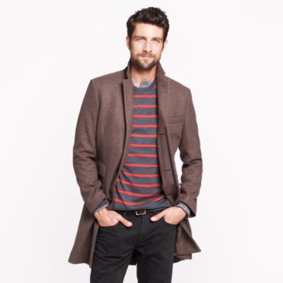 Tall Mayfair topcoat in English wool
