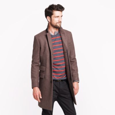 Mayfair topcoat in English wool