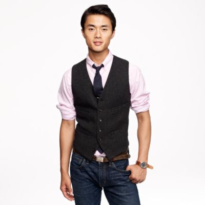 Ludlow vest in Italian wool