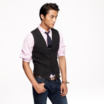 Ludlow vest in Italian wool