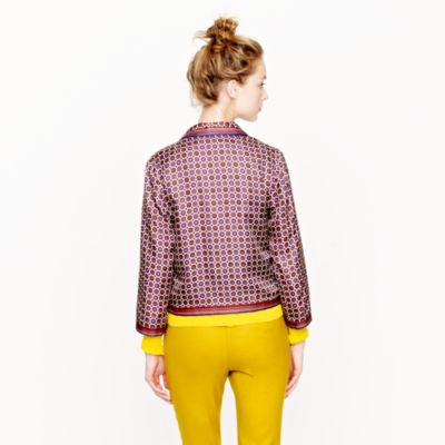 Collection silk scarf foulard jacket
