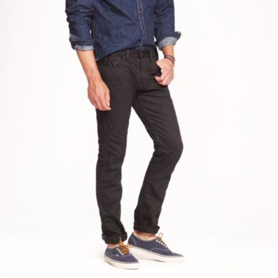 484 jean in garment-dyed black