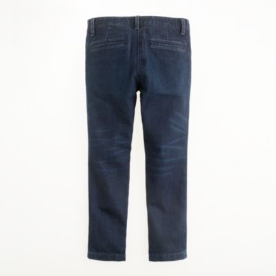 Girls' stretch denim trouser