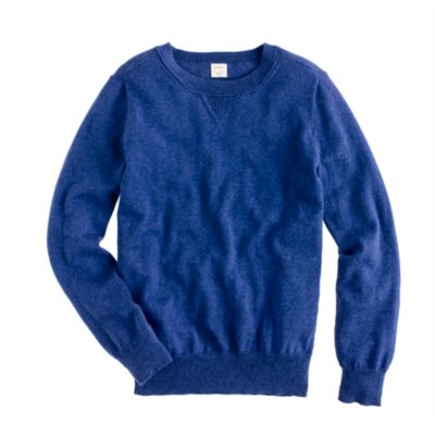 Boys' cotton-cashmere sweatshirt