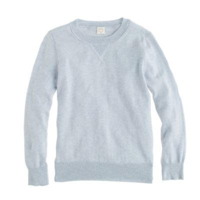 Boys' cotton-cashmere sweatshirt