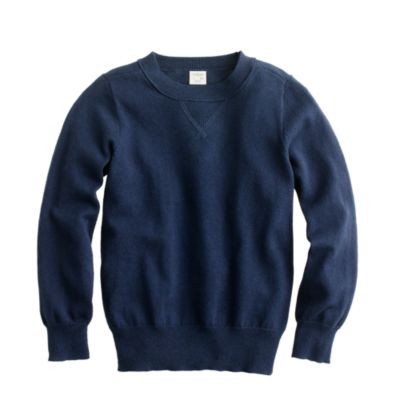 Boys' cotton-cashmere sweatshirt