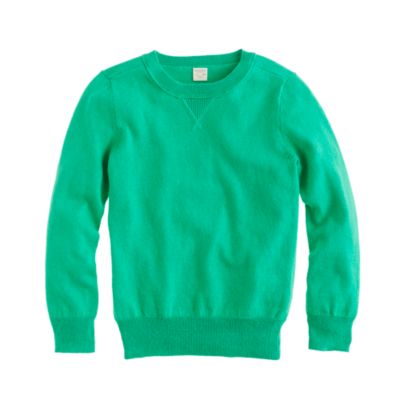 Boys' cotton-cashmere sweatshirt