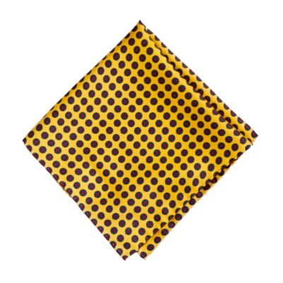 Silk printed pocket square