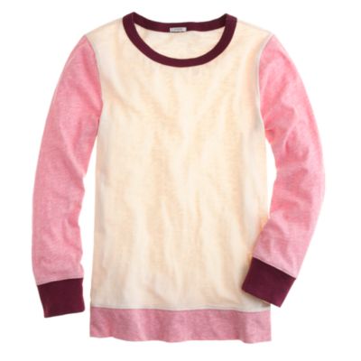 Painter tee in colorblock