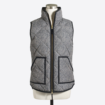 Factory novelty quilted puffer vest