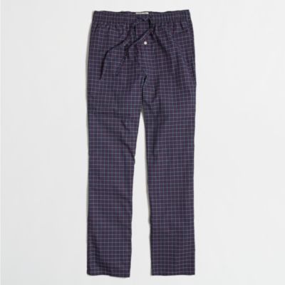 Factory checkered SLEEP pant : Sleepwear & Boxers | J.Crew Factory